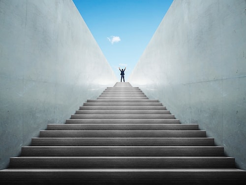 Personal development and career growth concepts.