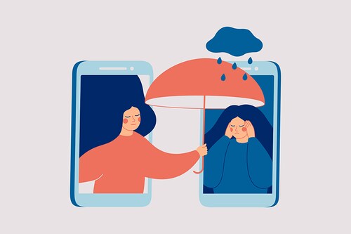 According to Twitter, conversations on the platform in 2020-21 were dominated by issues linked to mental health matters, fitness, and well-being. Image: Shutterstock