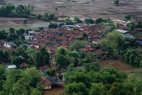 Raigad village in Maharashtra. Image: Shutterstock