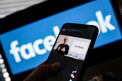 Facebook changes company name to 'Meta'. Image: Chris DELMAS / AFP