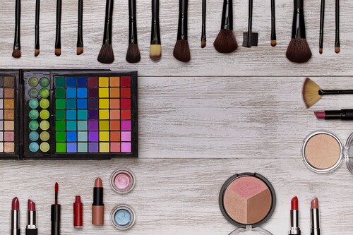 According to a report, the Indian beauty and personal care industry was valued at Rs 54,558 crore in 2020. Image: Shutterstock