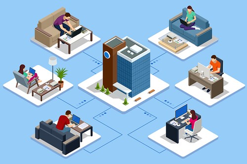 In 2022, flexi-space providers will be key growth drivers for commercial real estate with their on-demand, modern, digitised and quality workspace solutions; Image: Shutterstock