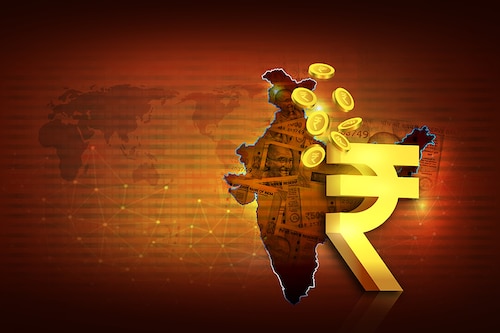 Some of the disinvestments planned in FY22, including the LIC IPO, may be pushed to FY23 if the tax revenues continue with the buoyant trend in the last two years. Image: Shutterstock