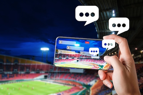 Fans’ inclination towards viewing sports video content presents a massive opportunity for broadcasters to drive viewership and engagement via social channels. Image: Shutterstock