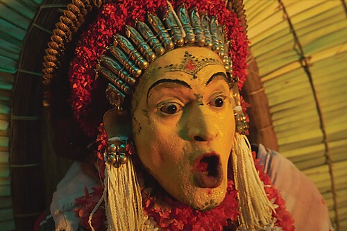 A still of the Bhoota Kola dance from the movie Kantara. One of the biggest cultural shifts that has come in content consumption recently, especially visible in movies, songs and podcasts, is the extraordinary rise of original regional stories from every part of the nation. It will soon also make way in mainline advertising & marketing campaigns across all major brands in the country. Image: Kantara 