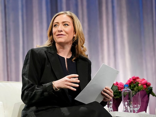 SAN JOSE, CALIFORNIA - FEBRUARY 22: Whitney Wolfe Herd, Founder and CEO of Bumble speaks on stage during keynote conversation at 2019 Watermark Conference for Women Silicon Valley at San Jose McEnery Convention Center on February 22, 2019 in San Jose, California. (Photo by Marla Aufmuth/WireImage)