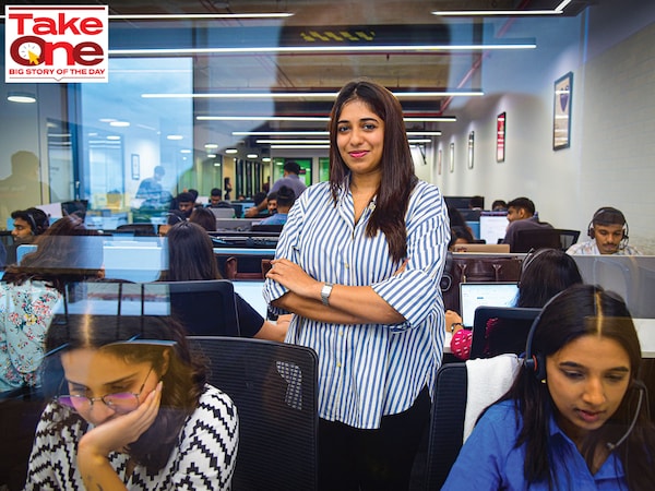 Geetanjali Kumar, general manager handling talent acquisition at Plum Benefits, a startup in the health insurance and employee benefits space
Image: Hemant Mishra for Forbes India