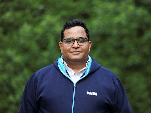 Paytm founder and CEO Vijay Shekhar Sharma.
Image: Reuters/Anushree Fadnavis
Paytm founder and CEO Vijay Shekhar Sharma.
Image: Reuters/Anushree Fadnavis