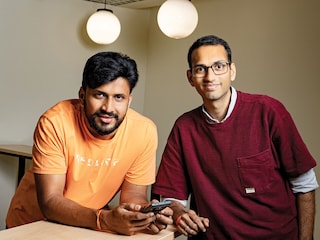 (From left) Jani Pasha and Vipul Chaudhary, co-founders of Lokal
Image: Madhu Kapparath