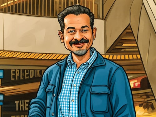 Atul Ruia, Chairman, The Phoenix Millsx
Image: Caricatures by Kapil Kashyap with the help of Grok.Ai Atul Ruia, Chairman, The Phoenix Millsx
Image: Caricatures by Kapil Kashyap with the help of Grok.Ai
