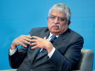A file photo of Nandan Nilekani, Co-founder and Chairman, Infosys
Image: Saul Loeb / AFP
