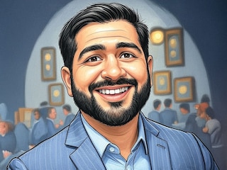 Rajiv Piramal, Vice chairman and managing director, Peninsula Land 
 Image: Caricatures by Kapil Kashyap with the help of Grok.Ai
