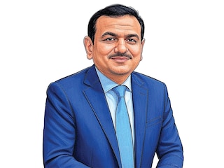 Sandeep Runwal, Managing director, Runwal Group
Image: Caricatures by Kapil Kashyap with the help of Grok.Ai