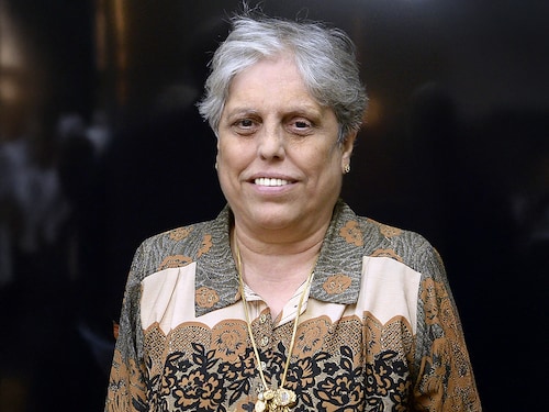 Former India women cricket captain, Diana Edulji  
Image : Punit Paranjpe / AFP