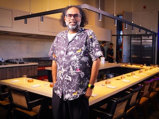 Gaggan Anand, Indian chef;
Image: Mexy Xavier