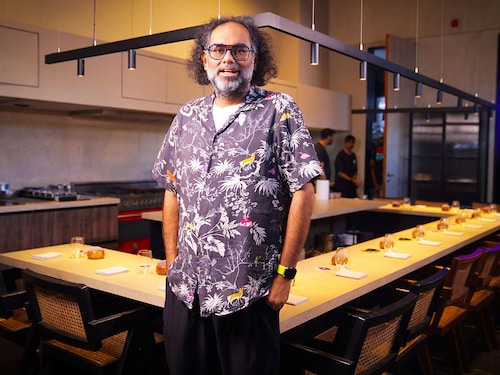 Gaggan Anand, Indian chef;
Image: Mexy Xavier