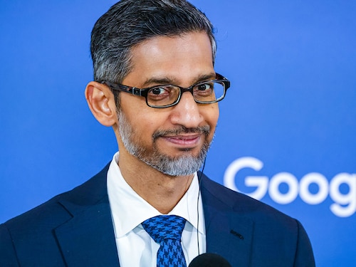  Sundar Pichai, CEO of Alphabet and Google
Image: Dominika Zarzycka/SOPA Images/LightRocket via Getty Images