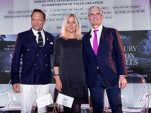 (From left)Jimmy Mistry, Managing Director, Della Group; Natascha Sommerer, Owner & CEO, MayrLife and Dr. Dieter Resch, CEO, MayrLife, Austria
Image : Courtesy MayrLife
(From left)Jimmy Mistry, Managing Director, Della Group; Natascha Sommerer, Owner & CEO, MayrLife and Dr. Dieter Resch, CEO, MayrLife, Austria
Image : Courtesy MayrLife