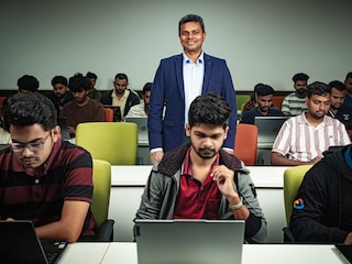 Mohan Lakhamraju, founder and CEO of Great Learning,
Image: Nishant Ratnakar for Forbes India