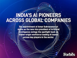 The appointment of Amar Subramanya at Apple as the new vice president of Artificial Intelligence swings the spotlight back on Indian-origin workforce leading AI teams across key players in the sector.