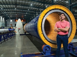 PAWAN KUMAR CHANDANA  
Co-founder and CEO, Skyroot Aerospace; Photo by Mexy Xavier