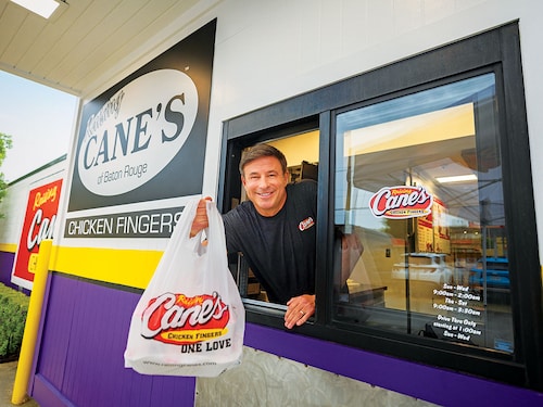 Todd Graves’s Raising Cane’s is one of America’s
hottest fast-food chains
Photo by Shawn Hubbard for Forbes
