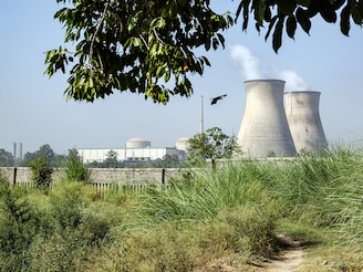 (File) Nuclear power plant of Nuclear Power Corporation of India Limited (NPCIL) in Narora, Uttar Pradesh.  Photo by Pallava Bagla/Corbis via Getty Images
