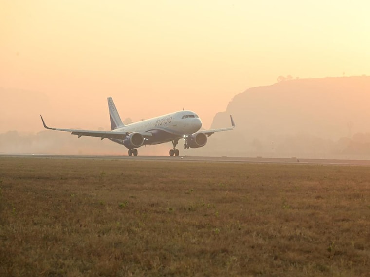 The Navi Mumbai International Airport (NMIA) on Thursday began commercial operations by operating the first scheduled passenger flight. The first commercial operation was marked by the landing of the IndiGo flight 6E460 from Bengaluru at 8 am. The flight was greeted by a water cannon salute. This was followed by the first flight departing at 8.40 am when the IndiGo flight 6E882 took off for Hyderabad. This marked the beginning of commercial operations of the second airport of the Mumbai Metropolitan Region (MMR). Photo credit: NMIA