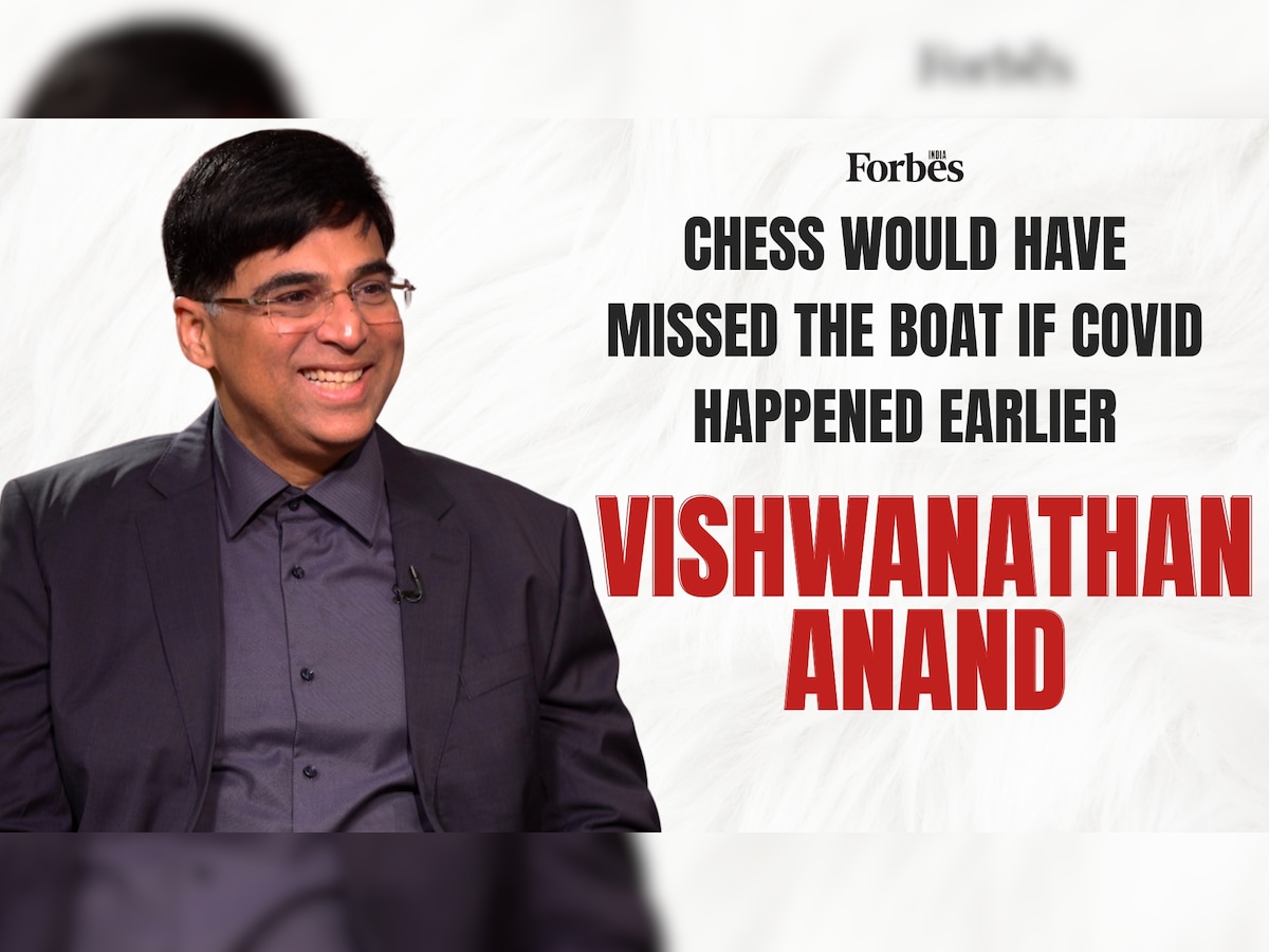 Chess would have missed the boat if Covid happened 10 years ago: Vishwanathan Anand