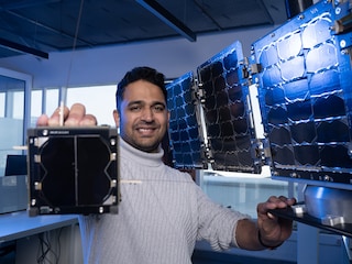 Sanjay Nekkanti, CEO and co-founder Dhruva Space. Photo by Mexy Xavier