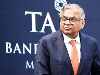 N. Chandrasekaran, Chairman of Tata Sons; Photo by Indranil Aditya/NurPhoto via Getty Images