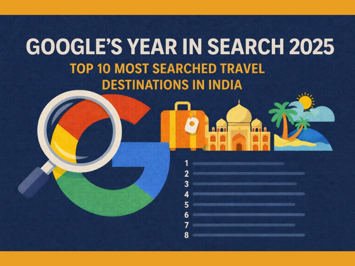 Google’s Year in Search 2025: Top 10 most searched travel destinations in India