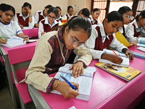 Education expenditure has remained flat at 2.7 percent of GDP since FY22.
Photo by Narinder Nanu / AFP
Education expenditure has remained flat at 2.7 percent of GDP since FY22.
Photo by Narinder Nanu / AFP