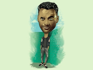 Eternal founder Deepender Goyal. Photo caricature by chaitanya dinesh surpur