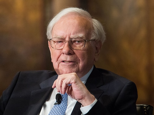 Warren Buffett, Chairman, Berkshire Hathaway. Photo by Drew Angerer/Getty Images