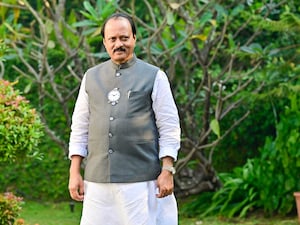 Maharashtra Dy CM and NCP Chief Ajit Pawar.
Photo by Anshuman Poyrekar/Hindustan Times via Getty Images 