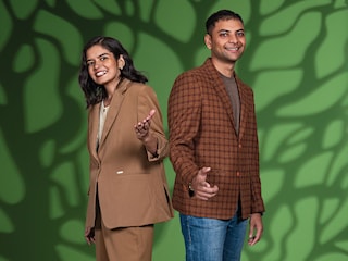 Girish Mehta (right), Founder and director, CLiC Forum and Anisha Sharma, Co-founder and CEO, CLiC Forum
Photo by Amit Verma
