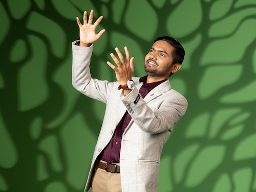 Jainul Abedin, Founder & CEO, Abyom. Photo by Madhu Kapparath