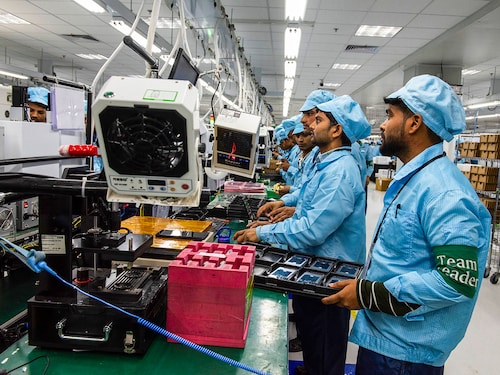 Smart phones manufacturing unit in Greater Noida, UP, India.
Photo by Amit Verma
