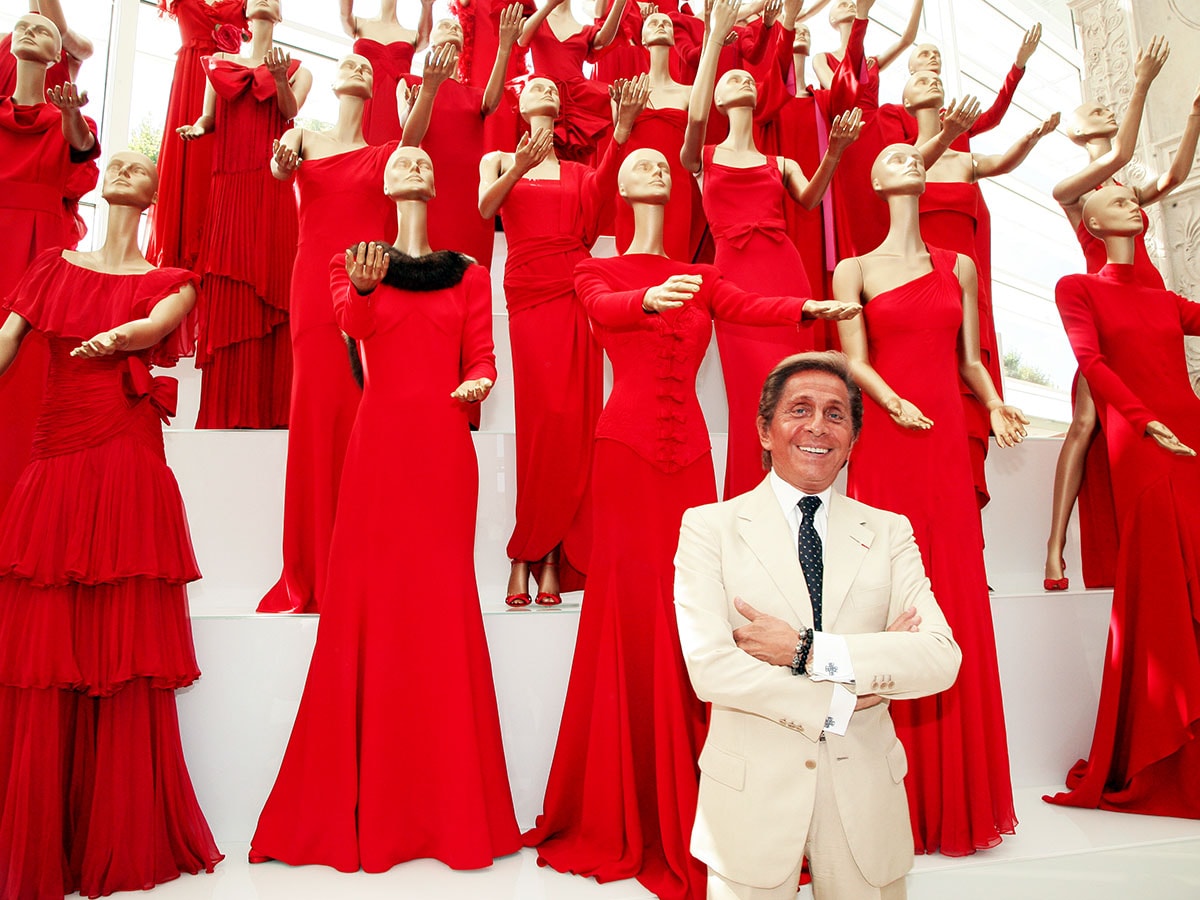 Valentino Garavani and the making of the modern red carpet