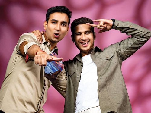 Kanav Agarwal (left) and Raghav Bansal, co-founders, Frostar. 
Photo by Madhu Kapparath
