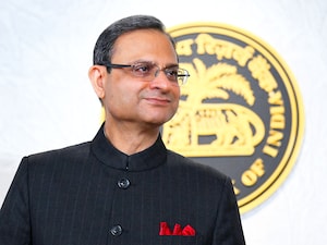 Reserve Bank of India (RBI) Governor Sanjay Malhotra.
Photo by Punit Paranjpe / AFP