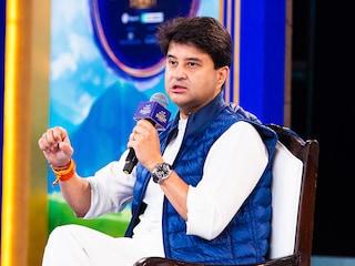 Shri Jyotiraditya M. Scindia, Union Minister for Communications and Development of North Eastern Region at Rising Bharat Summit 2026 in New Delhi. Photo by Madhu Kapparath
