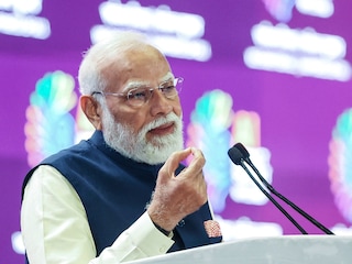 PM Narendra Modi unveiled India’s new AI governance doctrine, the MANAV Vision, at the India AI Impact Summit. Photo by PTI India