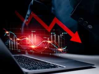 Sharp losses among IT heavyweights led losses across benchmark indices, with the Nifty IT index emerging as the worst-performing sectoral index. Photo by Shutterstock