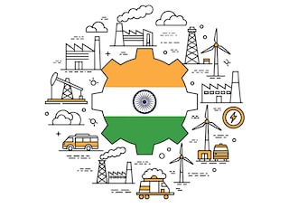 RBI governor observed India’s economy continues on a steadily improving trajectory, with real GDP poised to register significantly higher growth of 7.4 percent in 2025-26 compared to the previous year. Illustration by Shutterstock