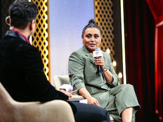 Rani Mukerji shares a candid take at the Forbes India Leadership Awards 2026. Photo by Forbes India Photo Team