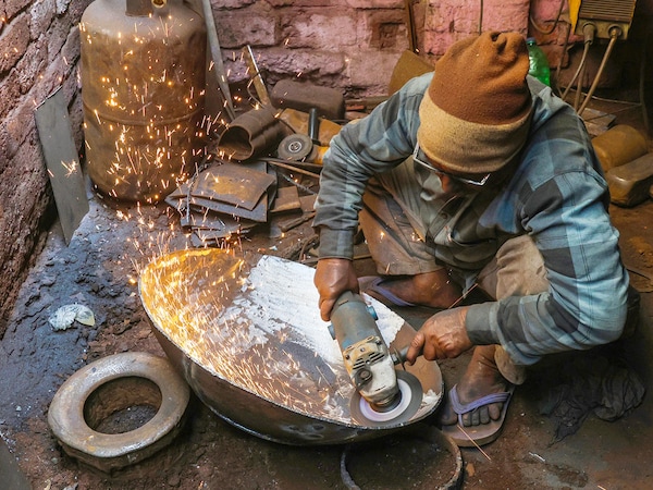 Within manufacturing, 8 of 23 industry groups posted higher growth.
Photo by Rupak De Chowdhuri/NurPhoto via Getty Images