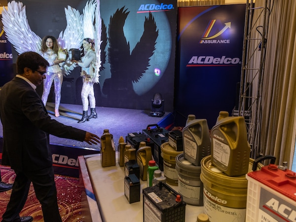 At the relaunch event of GM's aftermarket brand ACDelco by GM India and Assurance Intl teams in New Delhi, March 9, 2026. Photo by Madhu Kapparath