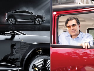 (Top and above) Mahindra & Mahindra’s BE6 electric SUV which looks like a Batmobile; Rajesh Jejurikar (right)
Rajesh Jejurikar: photo by Mexy Xavier